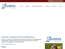 Tablet Screenshot of jjsumma.com
